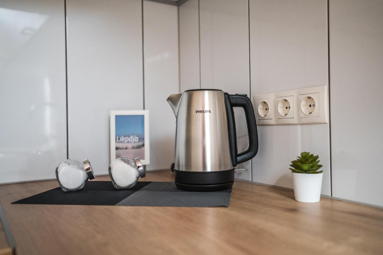 Strautu Lux Apartment Liepāja Eksteriør bilde
